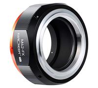 K&F CONCEPT Lente Mount Adattatore Manuale Fuoco: Compatibile con Lente M42 a Compatibile con Fujifilm X Corpo Fotocamera