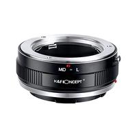 K&F Concept Lente Mount Adattatore MD-L Manuale Fuoco: Compatibile con Minolta Rokkor (SR/MD/MC) Lente a L Mount Corpo Fotocamera