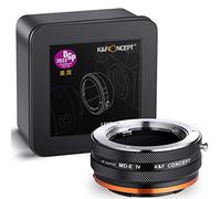 K&F CONCEPT Lente Mount Adattatore MD-NEX IV Manuale Fuoco:Compatibile con Compatibile con Compatibile con Compatibile con Rokkor (SR/MD/MC) Lente a Compatibile con Sony E Mount Corpo Fotocamera