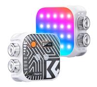 K&F CONCEPT Luce Video RGB Portatile 2500-9900K con 21 Effetti,Bianco