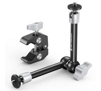 K&F Concept Magic Arm 9.8 pollici, nero e argento
