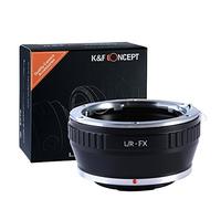 K&F Concept-Manuale Adattatore di Montaggio Lente :Compatibile con Lente Leica R a Corpo Fotocamera Fujifilm X