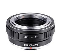 K&F CONCEPT-Manuale Adattatore di Montaggio Lente :Compatibile con Lente M42 a Corpo Fotocamera Compatibile con Fujifilm X