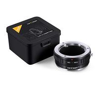K&F CONCEPT MD a NEX Adattatore Mnuale per Compatibile con Compatibile con Compatibile con MD MC Mount Lens a Compatibile con Sony E Mount NEX Adattatore Mount Con Ottone Materiale Versione 2