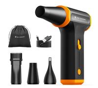 K&F CONCEPT Mini Soffiatore Aria Compressa Elettrico 5000mAh con 3 Ugelli