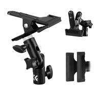 K&F CONCEPT Morsetto riflettore metal resistente adattatore vite 1/4-3/8"
