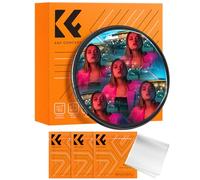 K&F Concept Nano-Bacis 82mm Filtro a Prisma Pentaprisma Centrale, Filtro a Prisma ad Effetto Speciale in Vetro Ottico con 3 Panni di Pulizia