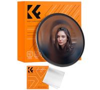 K&F CONCEPT Nano-Bacis Filtro Spirale Halo Filtro Effetto, Filtro Effetti Speciali a Prism in Vetro Ottico con 3pcs Panno di Pulizia con Effetto Alone Circolare Deformato con Visione Tunnel