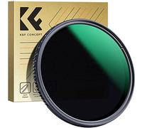 K&F Concept Nano-Dazzel 62mm Filtro Variabile ND8-2000 (3-11 f-stops),Filtri Densità Neutra in Vetro Ottico con Rivestimento Nano a 36 Strati