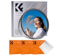 K&F CONCEPT Nano-Klear 46mm Filtro Black-Mist 1/4 & Polarizzatore CPL 2 In 1, Filtro Black Diffusion 1/4 & CPL in Vetro Ottico Nano Rivestimento con 3Pcs Panno di Pulizia