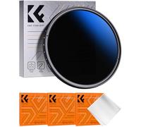 K&F Concept Nano-Klear 49mm ND2-2000 (1-11 stop) Filtro Variabile, Filtro a Densità Neutra in Vetro Ottico Nano-Rivestimento a 18 Strati con 3 Panni per Pulizia
