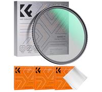 K&F Concept Nano-Klear 55mm Filtro Black Diffusion 1/4, Filtro Black Mist 1/4 Ultrasottili in Vetro Ottico con Nano Rivestimento con 3Pcs Panno di Pulizia