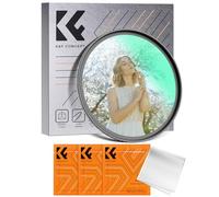 K&F CONCEPT Nano-Klear 55mm Filtro di Diffusione Bianco 1/4, White Mist 1/4 Filtro con 3 Pezzi Panno per Pulizia in Microfibra per Ammorbidente per Immagini e Video per Ritratti