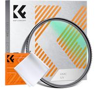 K&F CONCEPT Nano-Klear Filtro UV in Vetro Ottico con Nano-Rivestimento per Obiettivi 55 mm(Include un Panni di Pulizia)