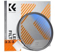 K&F CONCEPT Nano-Klear Filtro Polarizzatore Circolare CPL in Vetro Ottico con Nano-Rivestimento a 18 Strati per Obiettivi 95mm + 3 Panni di Pulizia