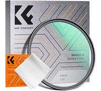 K&F Concept Nano-K Filtro UV in Vetro Ottico con Nano-Rivestimento per Obiettivi 82 mm (Incluso Un Panno di Pulizia)