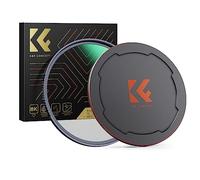 K&F CONCEPT Nano-X Filtro Black Mist 1/4 77mm, Filtro Black Diffusion 1/4+Tappo Obiettivo Filtri, Filtri Pro Mist 77mm in Vetro Ottico per in Ritratto e in Video