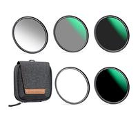 K&F Concept Nano-X Kit di Filtri Magnetici per Obiettivo da Anelli Adattatori, ND8, ND64, ND1000, Soft GND 0.9 (52mm, Magnetica)