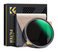 K&F Concept Nano-X Pro 77mm Filtro Variabile ND2-32 (1-5 Stop) Ultrasottile con Telaio in Ottone ad Vetro Ottico HD con 36 Strati Nano Rivestimento per Obiettivo 77mm