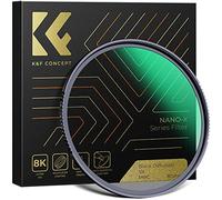 K&F Concept Nano-X-Series - Filtro per diffusione della nebbia nera da 1/4", effetti speciali, riprese video come film con rivestimenti a 28 strati, compatibile con video/vlog/fotografia di ritratto