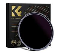 K&F Concept Nano-Xcel 49mm Filtro ND ND100000 (16.6 Stop), Filter a Densità Neutra ND100000 Filtri in Vetro Ottico HD con Rivestimento Nano a 28 Strati