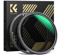 K&F CONCEPT Nano-Xcel 55mm Filtro Magnetico Variabile ND2-ND32,Filtri ND2-32 con Anello Adattatore, ND Filtro a Densità Neutra Magnetico con 28 Strati di Nano Rivestimento