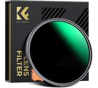 K&F CONCEPT Nano-Xcel 55MM Filtro Variabile ND2-400 (1-9 Stop),Filtro Variabile con 28 Strati Rivestimento Nano in Vetro Ottico con Custodia del Filtro