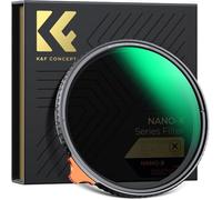 K&F CONCEPT Nano-Xcel 72MM 2 In 1 Filtro Variabile ND2-32 & Black Mist 1/4, Filtro ND2-32 (1-5 Stops) Black Diffusion 1/4 con Rivestimento Nano 28 Strati