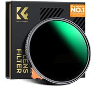 K&F Concept Filtro variabile Nano-Xcel 77 mm ND2-400 (1-9 stop) 28 strati vetro ottico con custodia
