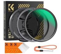 K&F CONCEPT Nano-Xcel Filtri Kit, 55mm Filtro di Protezione UV Filtro Polarizzatore Circolare CPL Con 2 PCS Tappi per Obiettivi 3pcs Panni di Pulizia