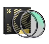 K&F CONCEPT Nano-Xcel Filtro 82mm Polarizzatore Circolare Magnetico con Anello Adattatore Magnetico CPL Filter in Vetro Ottico con 24 Strati Nano-Rivestimento