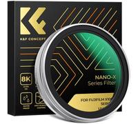K&F CONCEPT Nano-Xcel Filtro di Protezione UV compatibile con Fujifilm X100 Serie, Filtro MCUV con 28 Strati di Rivestimento Nano Compatibile con Fujifilm X100 X100S X100F X100T X100V X100VI(Argento)