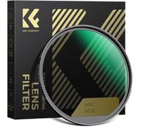 K&F Concept Nano-Xcel Filtro ND8,82mm ND8(3 Pasos) Filtro Densidad Neutral de Vidrio Óptico HD con 28 Capas Revestimiento Nano