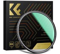 K&F CONCEPT Nano-Xcel Filtro Polarizzatore Circolare Filtro CPL a Riflettività Ultra Bassa a Vite in Vetro Ottico con 28 Strati Rivestimento Nano per Obiettivi