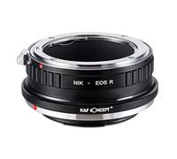 K&F Concept NIK-EOS R - Adattatore per obiettivo compatibile con Nikon F/AI/AIS/D/AF-S e fotocamere EOS R
