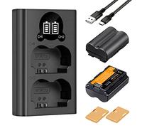 K&F CONCEPT NP-W235 Batteria di Ricambio Fotocamera e Set di Caricabatterie per Fujifilm X-T5, X-T4, GFX 100S, X-H2S GFX 50S II, VG-XT4,2 Batterie