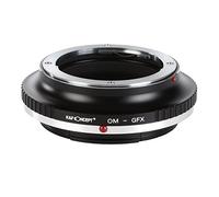 K&F CONCEPT OM-GFX Adattatore Anello Adattatore di Montaggio per l'Obiettivo di Compatibile con Compatibile con Olympus OM a Fotocamera Compatibile con Fujifilm GFX Serie
