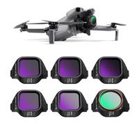 K&F CONCEPT Set di 6 Filtri Compatibile con DJI Mini 5 Pro (CPL + ND8 + ND16 + ND32 + ND64 + ND128) - Filtro Densità Neutra e Polarizzatore per Obiettivo Drone, Vetro Ottico HD Multi-Rivestito