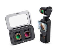 K&F Concept Set di filtri ND Variabile ND2-ND32 & ND32-ND512 Compatibile con DJI Osmo Pocket 3, accessori Osmo Pocket 3 (Telaio in Alluminio)