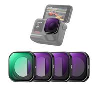 K&F CONCEPT Set di Filtri PL e ND per Insta360 Ace Pro 2. Kit da 4 pezzi (PL+ND8/16/32) in vetro ottico HD multirivestito. Accessorio essenziale per riprese professionali.