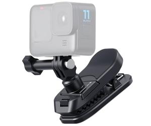 K&F CONCEPT Supporto Magnetico a Clip per Zaino per DJI Osmo 360/Action 5 Pro, Supporto per Videocamera d'Azione Girevole a 180° a Sgancio Rapido per Go Pro Hero, Osmo Actoin 4/3, Insta360 X5 X4 X3