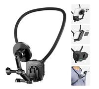 K&F Concept Supporto Magnetico da Collo per Action Camera e Telefono, Collana Supporto Magnetica Compatibile con DJI Aciton GoPro iPhone 15 Samsung Android, Neck Holder Magnetic per POV Video Vlog