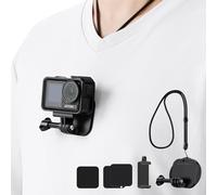 K&F Concept Supporto Magnetico Snap per GoPro Hero 13/12/11/10/9/8, Insta 360, DJI OSMO Action, Telefoni (con Clip del Telefono), Supporto Petto con Chiusura Rapida, per Fotocamera di Azione Accessori