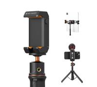 K&F CONCEPT Supporto per Smartphone e Tablet, Morsetto Universale 2-in-1 | Morsetto Universale 2-in-1, Compatibile con Cellulare,iPad Pro/Air/Mini,iPhone 12/13/14/15/16/17,Samsung,Xiaomi,Huawei, MS20