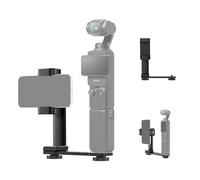 K&F CONCEPT Supporto per Telefono per DJI Osmo Pocket 3/4 Creator Accessori Combo, Supporto di Espansione a Clip per Telefono Cellulare Regolabile ad Angolo con Vite da 1/4" e Slitta a Freddo