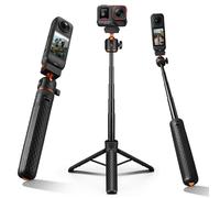 K&F CONCEPT Treppiede magnetico a sgancio rapido, compatibile con Insta360 X5/Ace Pro 2, asta da 26" ad apertura rapida per vlogging, testa a sfera 360°, prolunga, impugnatura da tavolo