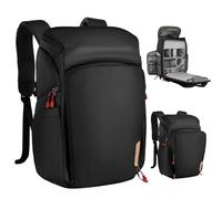 K&F Concept Zaino per Fotocamera Professonale, Borsa Fotocamera per Fotografi, Custodia Fotocamera Impermeabile di Grande Capacità, Elevata stabilità, Scomparto per Laptop da 16 Pollici
