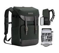 K&F Concept Zaino Fotocamera Professionale, Borsa Fotocamera Impermeabile, Zaino Fotografico per Reflex Canon Nikon Sony Fujifilm, Scomparto per 15,6 Pollici Laptop, 20L Grande Capacità