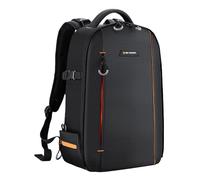 K&F CONCEPT Zaino per Fotocamera Professonale, Portatile Zaino Fotografico Multifunzionale, Leggera Borsa Fotocamera con Copertura Antipioggia Antifurto Zip, Scomparto per Laptop da 14 Pollici(18L)