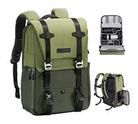 K&F Concept Zaino per Fotocamera Professonale, 20L Borsa Fotocamera Fotografia Portatile, Multifunzionale Zaino Fotografico con Copertura Antipioggia, Scomparto per Laptop da 15.6 Pollici